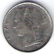 BELGIQUE 1 FRANC 1978