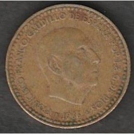 Coins. Spain 1966 1 Peseta Value