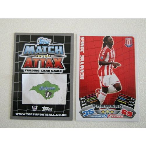 Topps Match Attax 2011 2012 Football Cards Teams N-W Card Variants (ef2)