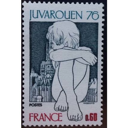 FRANCE: 1976 Juvarouen 76 Youth Stamp Exhibition: SG2123 MNH