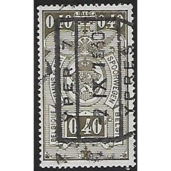 Belgium Epm Mi 140: 40 c. olive Railway Parcel Stamp: Coat of Arms.