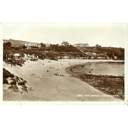 Berwickshire COLDINGHAM Sands Postcard (550)