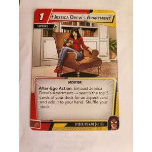 2021 Marvel Champions: The Rise of the Red Skull: Jessica Drew's Apartment