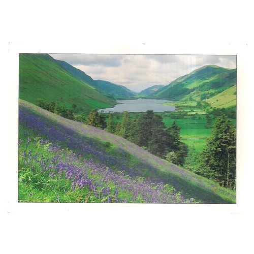 TAL-Y-LLYN, GWYNEDD used postcard =