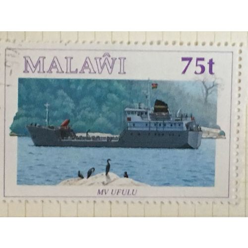 Malawi 1994 Ships Lake 75t Ufulu Used SG 932 Sc 635 postage stamp tanker