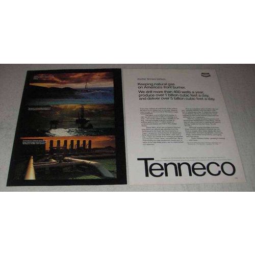 1981 Tenneco Natural Gas Ad - America's Front Burner