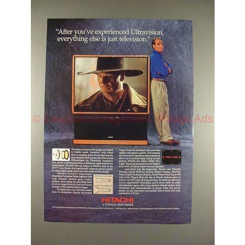 1996 Hitachi Ultravison Televison Ad - Craig T. Nelson!