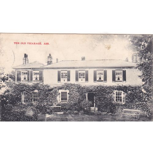 The Old Vicarage Ash Somerset Postcard (SM76415)