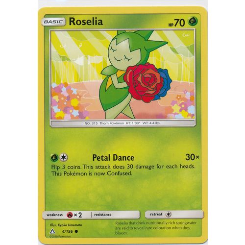 Pokemon Sun & Moon Ultra Prism 4/156 Roselia