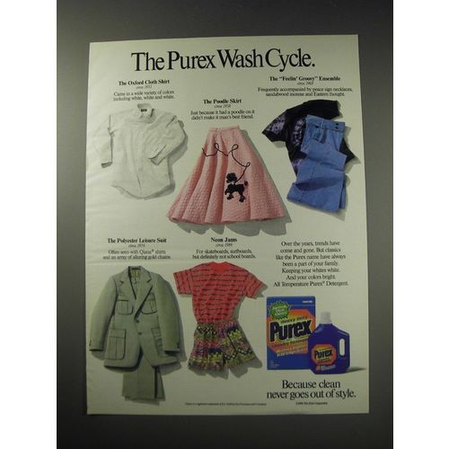 1991 Purex Detergent Ad
