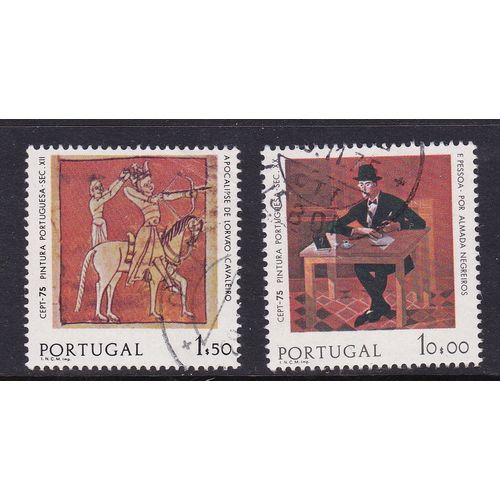 PORTUGAL 1975 EUROPA SET USED