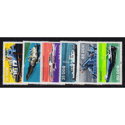 GERMANY DDR [1981] MiNr 2651-56 ( **/mnh ) Schiffe
