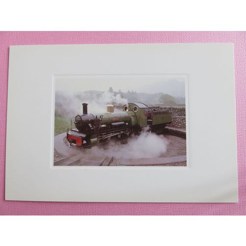 Ravenglass & Eskdale Railway, River Irt Postcard #9