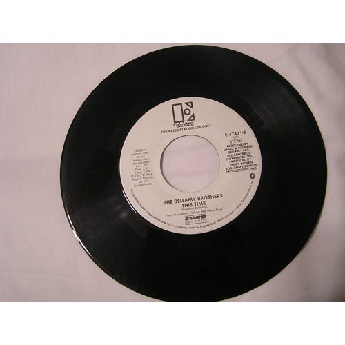 The Bellamy Brothers Promo 45-FOR ALL THE WRONG REASONS/THIS TIME STEREO