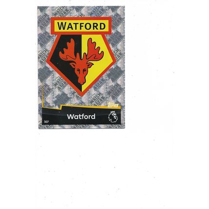 Match Attax 2018/19 307 Watford Club Badge