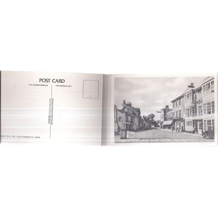 30 POSTCARDS OF OLD SUFFOLK. 30 detachable cards in book form Historic Suffolk =