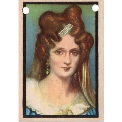 Kane Products Kings & Queens Card no 25 Adelaide of Saxe-Meiningen
