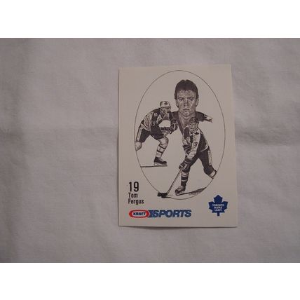 Tom Fergus 1986/87 Kraft Drawing