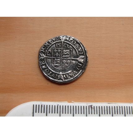 1562 Elizabeth Sixpence Reproduction (e15)