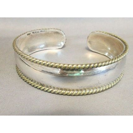 VINTAGE TAXCO Sterling Silver Cuff SLAVE Bracelet 925 Mexico 15.7 grams