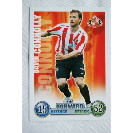 2007/08 Topps Match Attax Trading Card - David Connolly, Sunderland