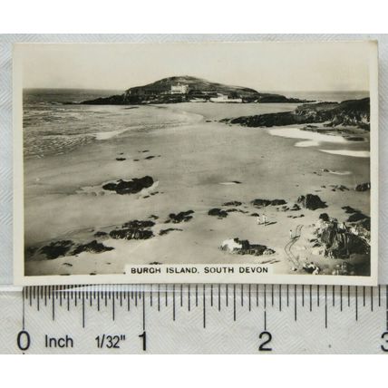 1938 Senior Service Holiday Haunts by the Sea No. 22 Burgh Island, South Devon