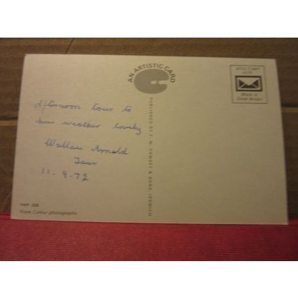 multiview, FLATFORD, SUFFOLK unused postcard by F W Pawsey & Sons dated 1972 =