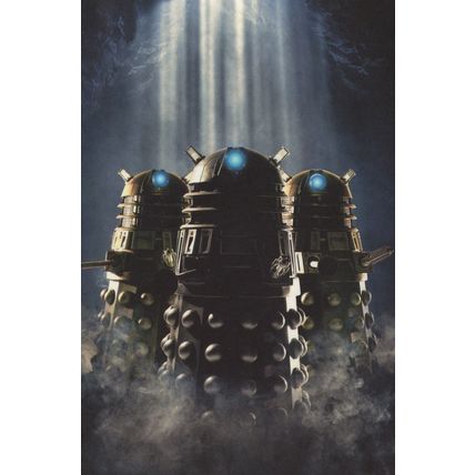 The Cult Of Skaro Dr Doctor Who & The Daleks Postcard