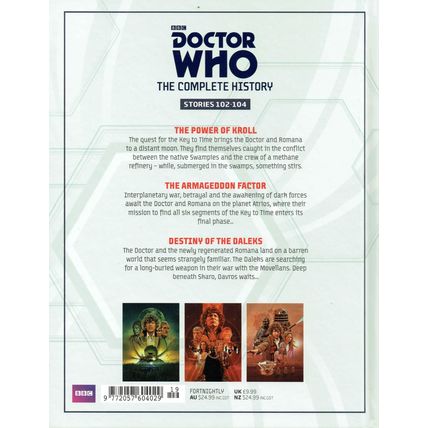 DOCTOR WHO COMPLETE HISTORY VOL 30 TOM BAKER DESTINY OF THE DALEKS HACHETTE