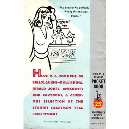 Tales For Salesmen by Francis L. Golden ( Pocket Books | 1st. Printing | 1954 )