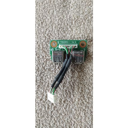 Hewlett Packard LP2475W USB interface board. 715G2952-1 Ver:A