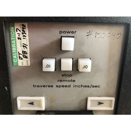 CLEVITE 21-1410-01,SURFANALYZER 150 SURFACE TESTER,115VAC,10W GOULD 150,CH