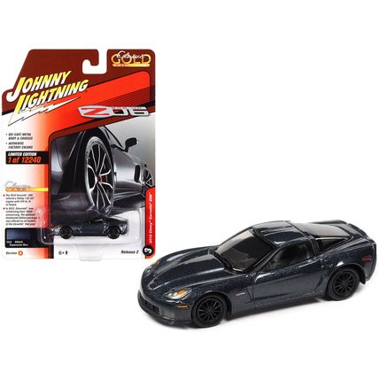 2012 Chevrolet Corvette Z06 Supersonic Blue Metallic "Classic Gold Collection...