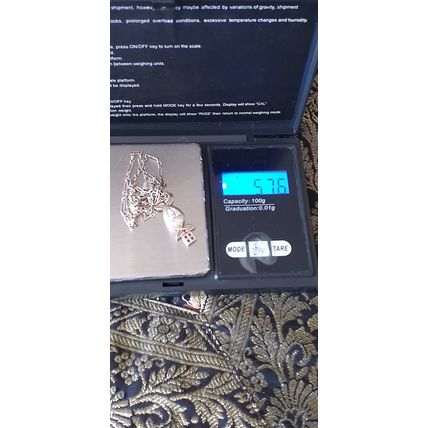 Vintage 1960 Ortak Renne Mackintosh Sterling Silver Necklace Full Hallmarks