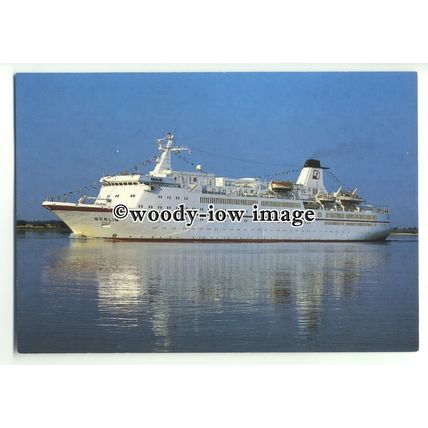 LN0149 - German Liner - Berlin , built 1980 - postcard