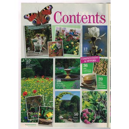 Woman's Weekly Gardening Magazine Summer July 2013 Living Series