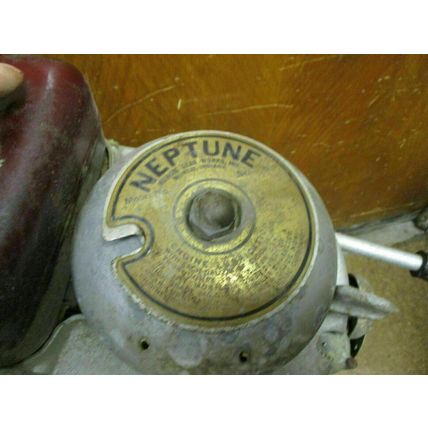 Vintage Neptune 2 Cycle One Cylinder Boat Motor Model A1A for Parts or Repair