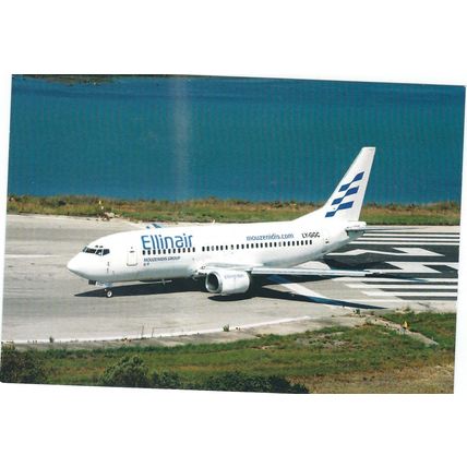 BOEING 737 AIRCRAFT ELLINAIR CARD NO W165