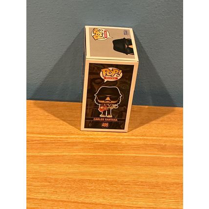 Funko Pop! Rocks - Carlos Santana #409 Vinyl Figure (Box & Protector)