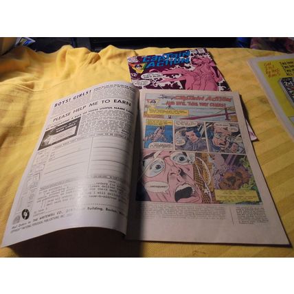 1968 CAPTAIN ACTION LOT, DC Comics, 1968-1969!! $40.00! Gil Kane! Wally Wood!