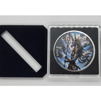 1 Oz Silver Collectible Canada Maple Leaf Anubis Mintage Of 200 You Pick Ser #