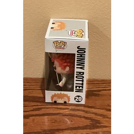 Funko Pop! Rocks: Sex Pistols - Johnny Rotten #20 Figure (Box & Protector)
