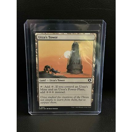 Urza's Tower Commander Masters Magic: the Gathering Trading Card