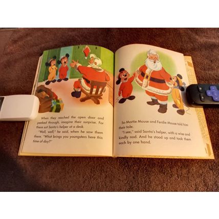 Little Golden Book Mickey Mouse Goes Christmas Shoping By Annie Bedford (G) 1953