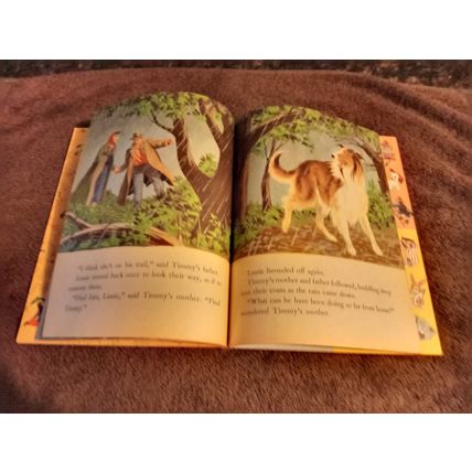 Little Golden Book Lassie & The Lost Explorer By Leon Lazarus (A) Edition 1958