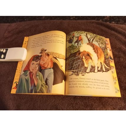 Little Golden Book Lassie & The Lost Explorer By Leon Lazarus (A) Edition 1958