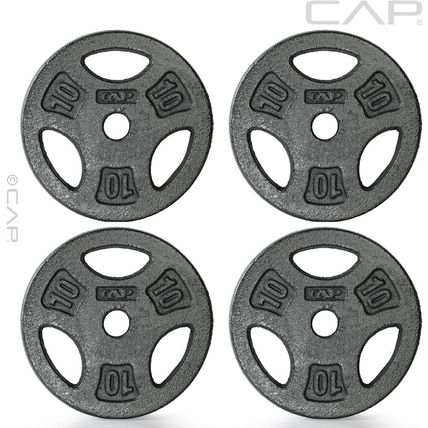 CAP Barbell Standard 1-Inch Grip Weight Plates