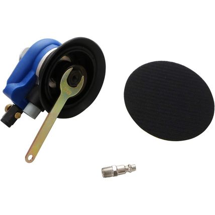 Professional Air Random Orbital Sander, Heavy Duty Dual Action Pneumatic Palm Sa