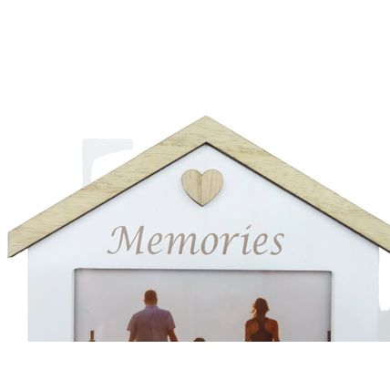 Memories Photo Frame Memories Last a Lifetime House Shaped 18.5 CM Gift