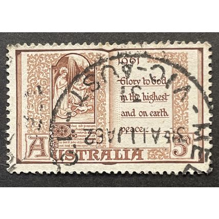 AUSTRALIA 1961 SG 0341 USED #3